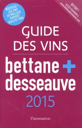 Couverture du produit · Guide des Vins 2015 Bettane et Desseauve