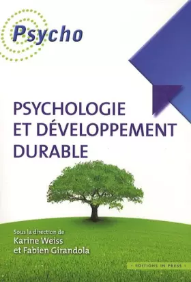 Couverture du produit · Psychologie et développement durable