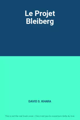 Couverture du produit · Le Projet Bleiberg