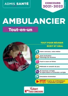 Couverture du produit · Concours Ambulancier - Le tout-en-un: Concours 2021-2022