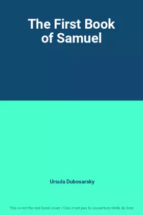 Couverture du produit · The First Book of Samuel