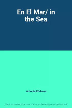 Couverture du produit · En El Mar/ in the Sea