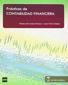 Couverture du produit · Prácticas de contabilidad financiera.