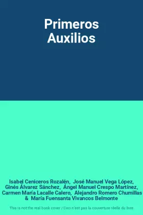 Couverture du produit · Primeros Auxilios