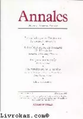 Couverture du produit · Annales histoire des sciences sociales, numéro 3, 1996