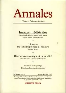 Couverture du produit · Revue annales histoire sciences sociales tome 51 annee 1996 numero 1