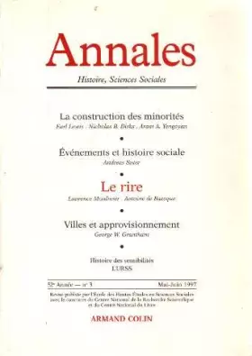 Couverture du produit · Annales mars 1997 : le Rire
