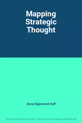Couverture du produit · Mapping Strategic Thought