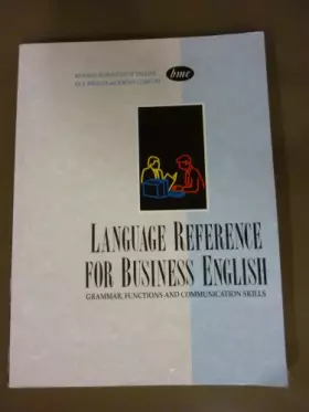 Couverture du produit · Language Reference for Business English (Business management English series)