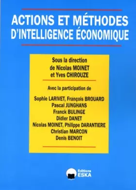 Couverture du produit · Actions et méthodes d'intelligence économique