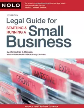 Couverture du produit · Legal Guide for Starting & Running a Small Business