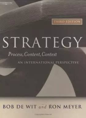 Couverture du produit · Strategy: Process, Content, Context