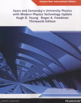 Couverture du produit · University Physics with Modern Physics Technology Update: Pearson New International Edition
