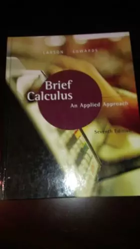 Couverture du produit · Brief Calculus: An Applied Approach