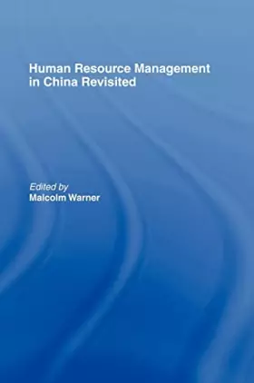 Couverture du produit · Human Resource Management In China Revisited