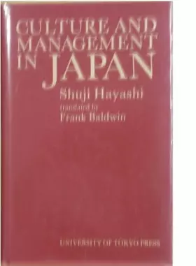 Couverture du produit · Culture and Management in Japan