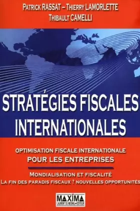 Couverture du produit · Stratégie fiscale internationale - 4e éd.