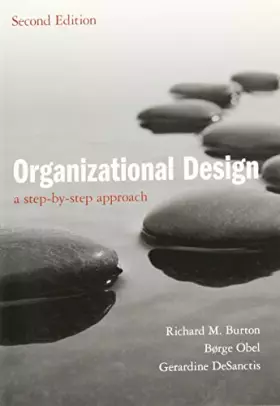 Couverture du produit · Organizational Design: A Step-by-Step Approach