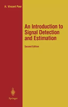 Couverture du produit · An Introduction to Signal Detection and Estimation