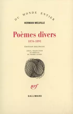 Couverture du produit · Poèmes divers: (1876-1891)