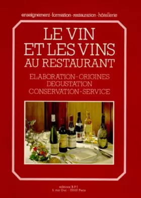 Couverture du produit · Vin et vins au restaurant