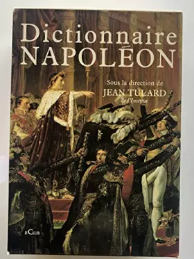 Couverture du produit · Dictionnaire Napoléon