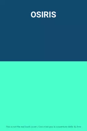 Couverture du produit · OSIRIS