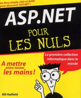 Couverture du produit · ASP.NET POUR LES NULS