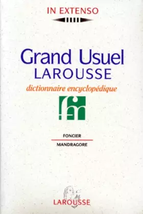 Couverture du produit · GRAND USUEL LAROUSSE. Tome 3, Dictionnaire encyclopédique (Foncier-Mandragore)