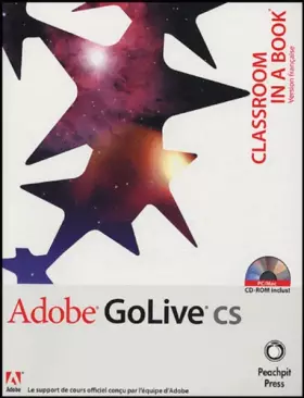 Couverture du produit · ADOBE GOLIVE CS