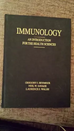 Couverture du produit · Immunology: An Introduction for the Health Sciences