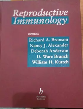 Couverture du produit · Reproductive Immunology
