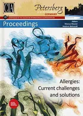 Couverture du produit · Allergies. Current challenges and solutions