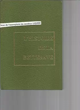 Couverture du produit · L'Histoire de la betterave