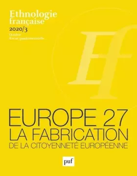 Couverture du produit · Ethnologie francaise 2020-3