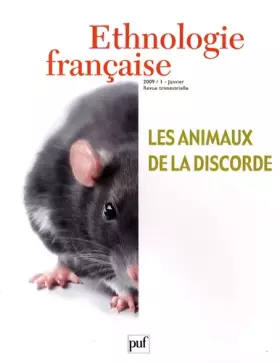 Couverture du produit · Ethnologie française, N° 1, Janvier 2009 : Les animaux de la discorde