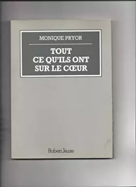 Couverture du produit · Tout ce qu'ils ont sur le coeur (Sciences humaines)
