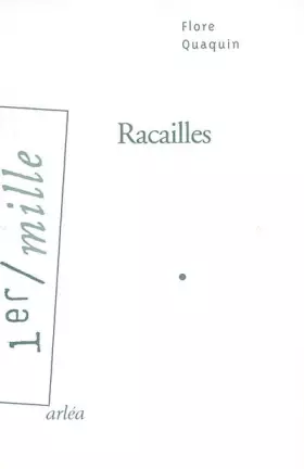 Couverture du produit · Racailles