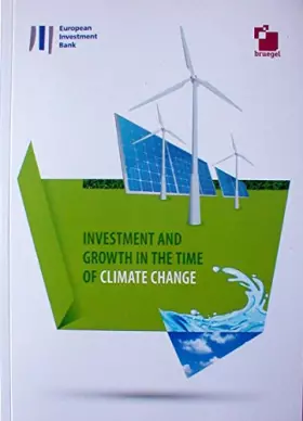 Couverture du produit · Investment and growth in the time of climate change