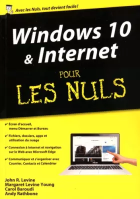 Couverture du produit · Windows 10 et Internet, Mégapoche Pour les Nuls