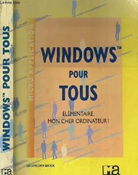 Couverture du produit · Windows pour tous