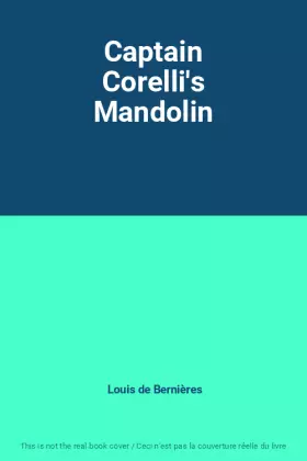Couverture du produit · Captain Corelli's Mandolin