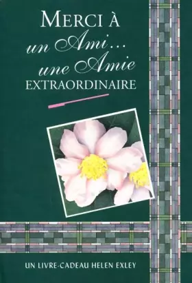 Couverture du produit · Merci à un ami... une amie extraordinaire