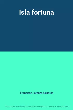 Couverture du produit · Isla fortuna