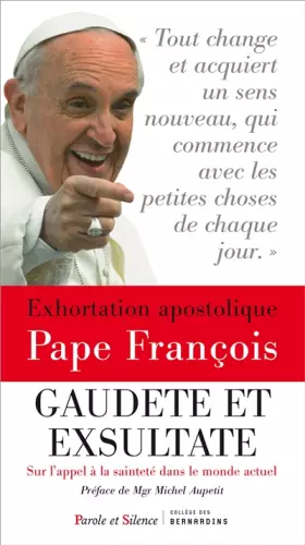 Couverture du produit · Exhortation apostolique sur la sainteté - Gaudete et exsultate