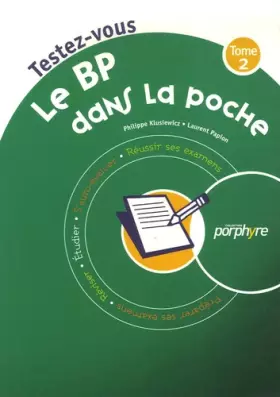 Couverture du produit · LE BP DANS LA POCHE TOME 2 (2)