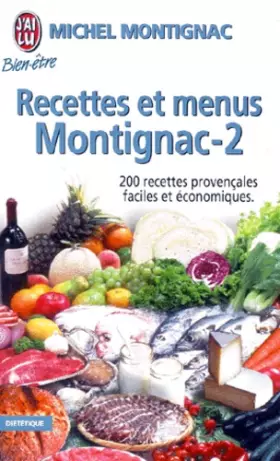 Couverture du produit · Recettes et menus Montignac, tome 2