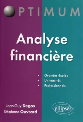 Couverture du produit · Analyse Financière
