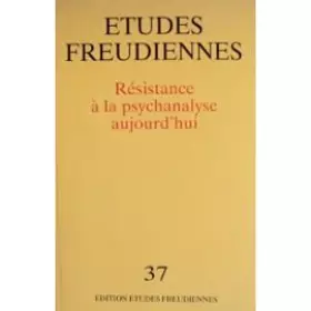 Couverture du produit · Etudes freudiennes numéro 37