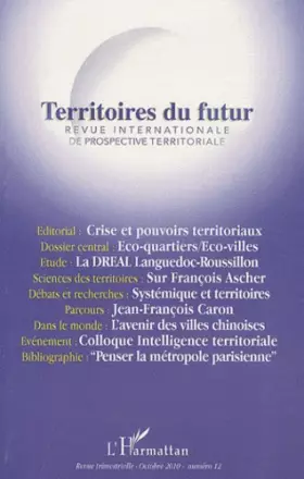 Couverture du produit · Territoires du futur: Revue internationale de prospective territoriale